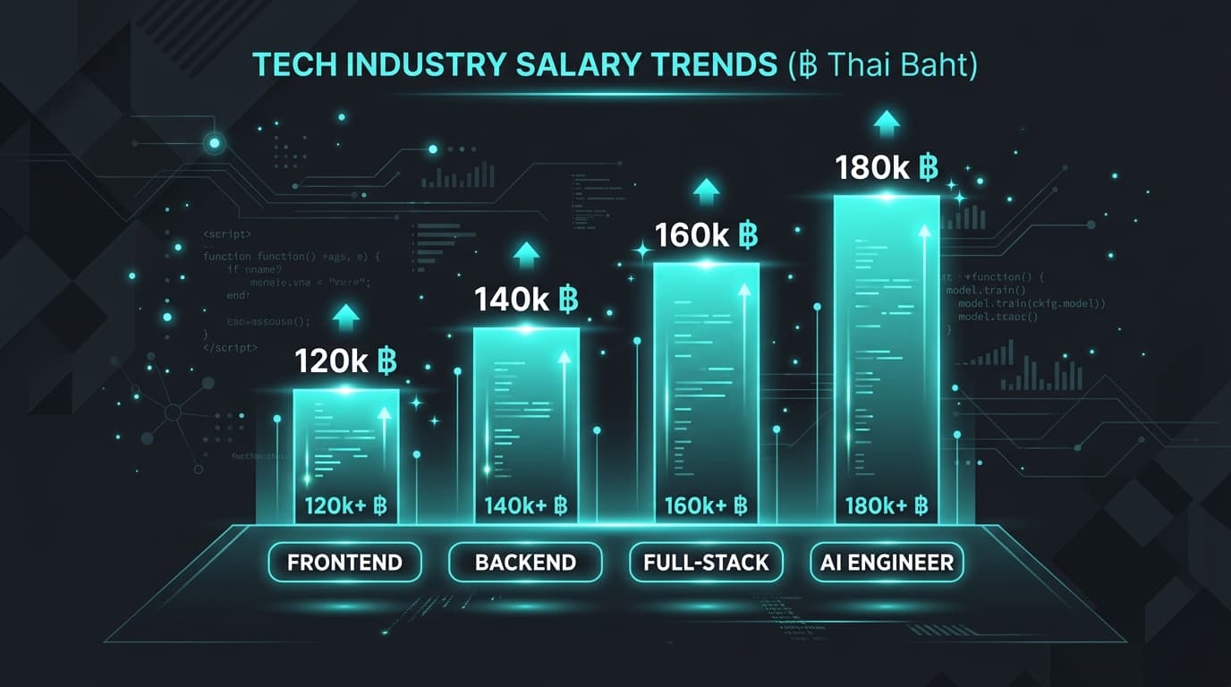 Thai developer salary guide 2026 — CherCode