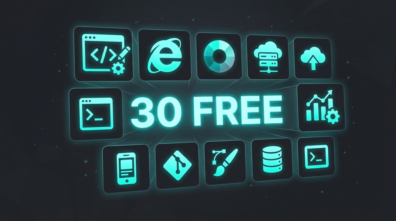 30 free web development tools for 2026 — CherCode