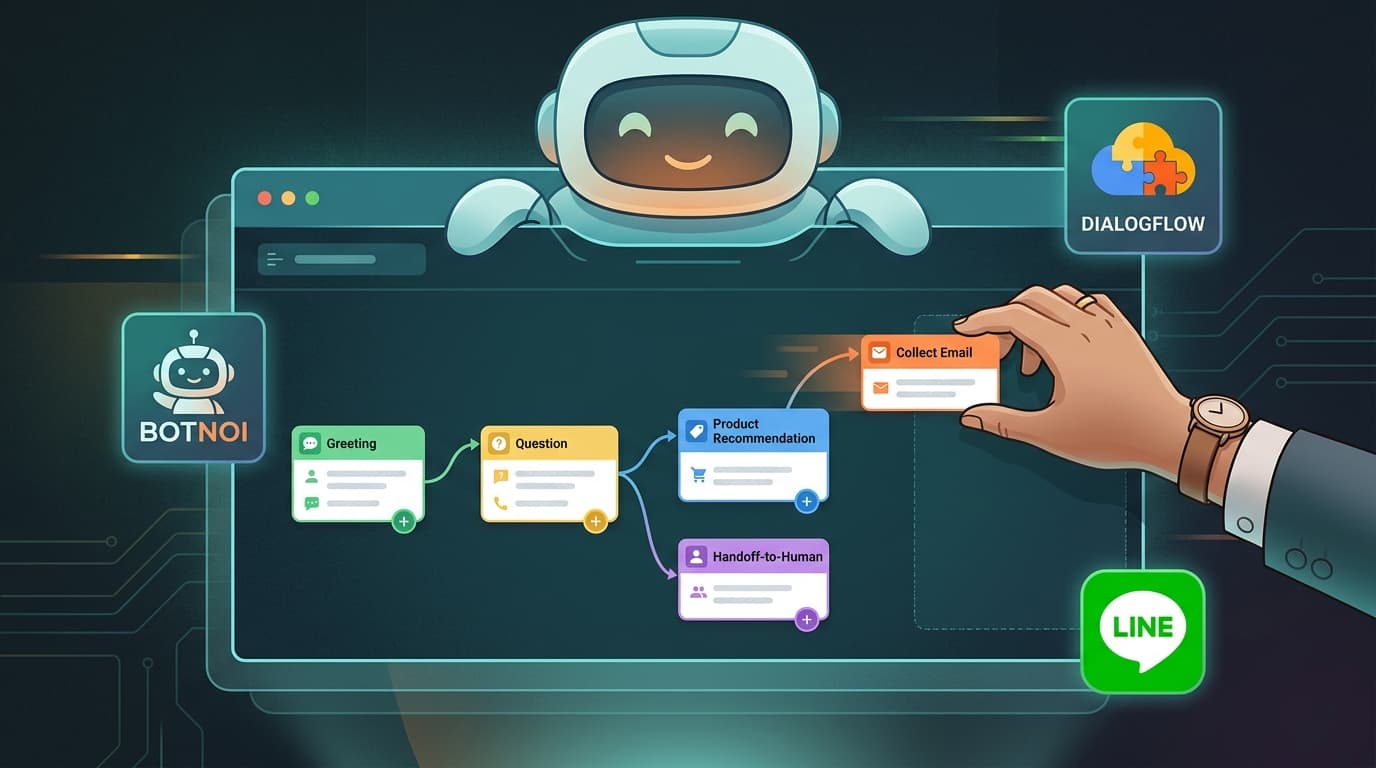 สร้าง Chatbot ไม่ใช้โค้ด — คู่มือ No-Code 2026