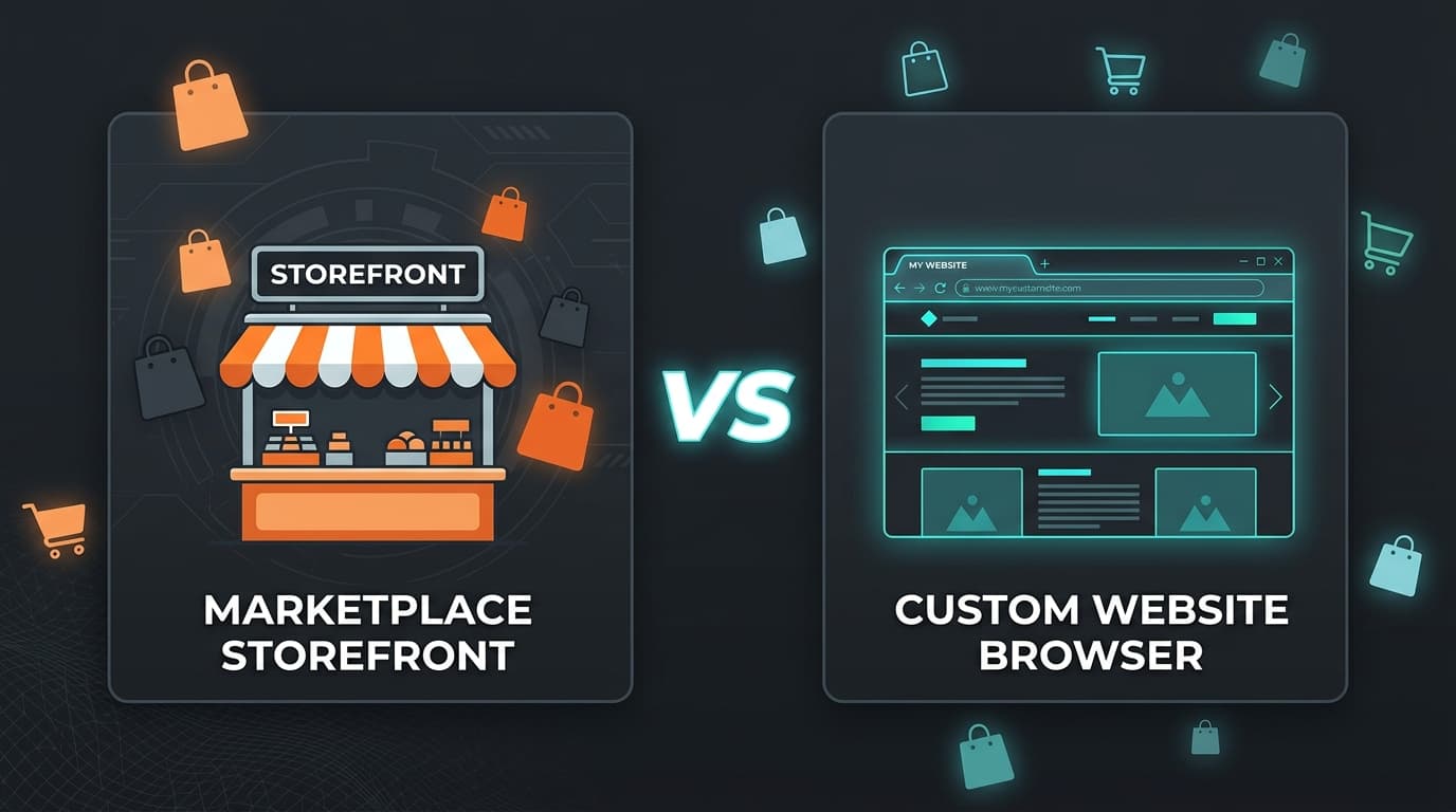 Shopee vs own website comparison for Thai SME — CherCode