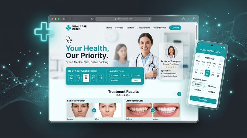 รับทำเว็บไซต์คลินิก — Guide 2026