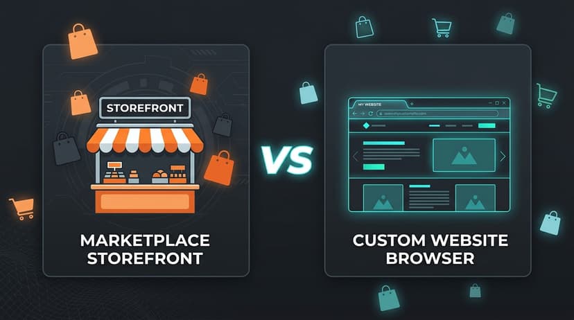 Shopee vs own website comparison for Thai SME — CherCode